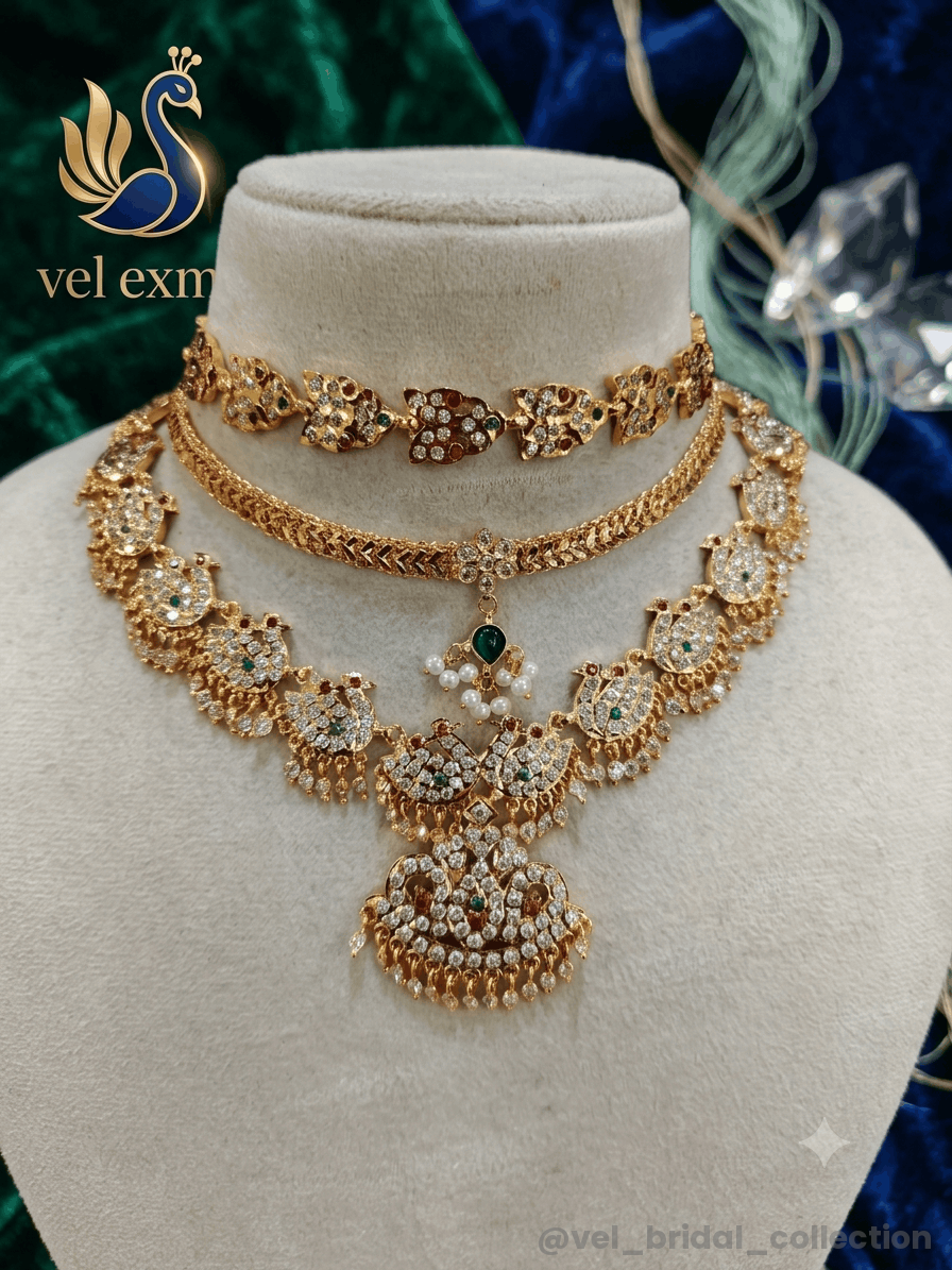 Duck necklace set