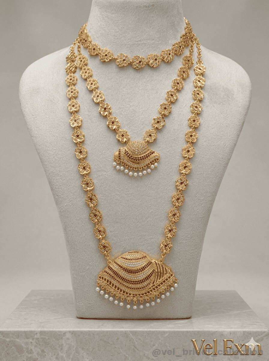 Gold-plated Haram set