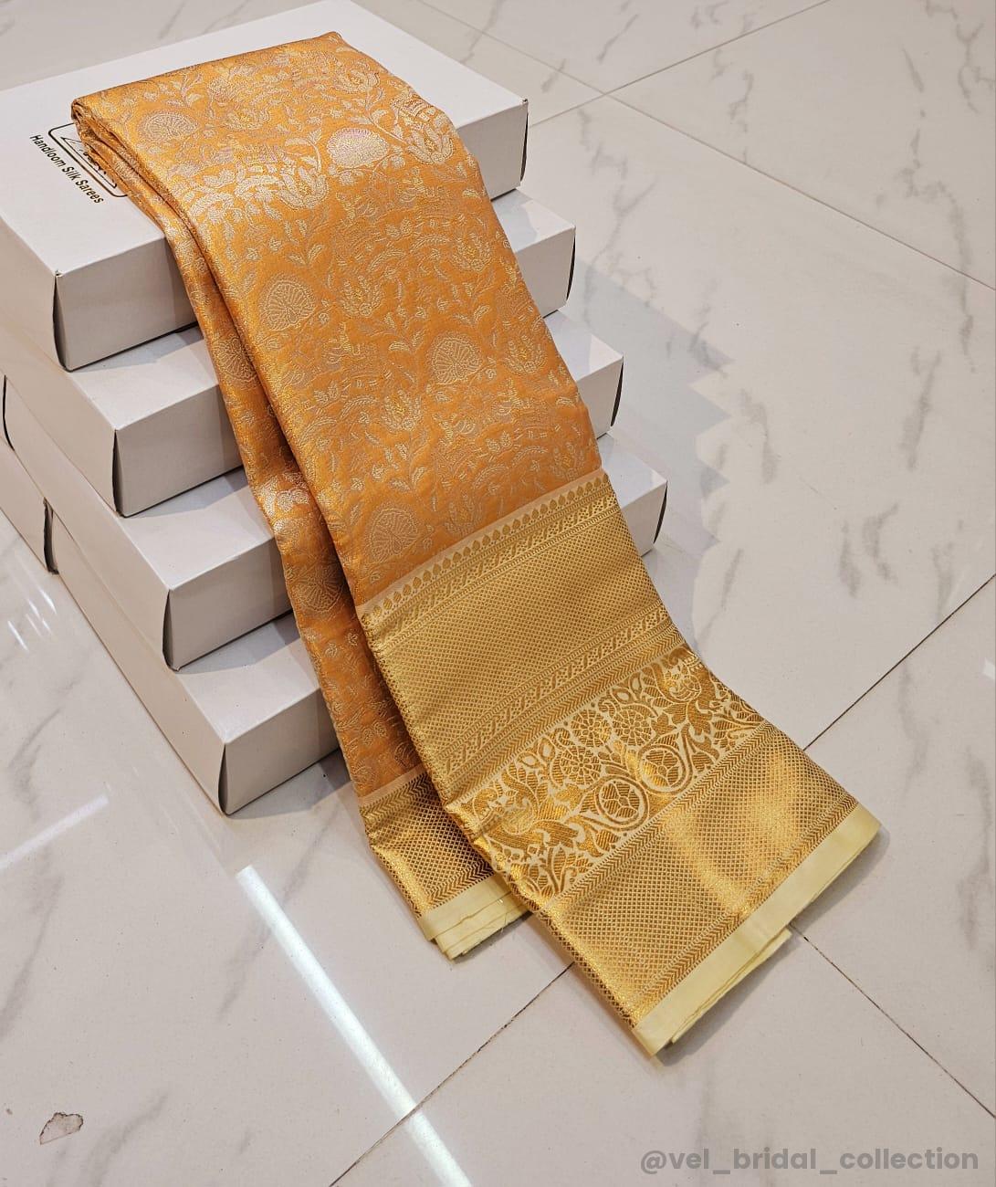 Kanchipuram semi silk saree