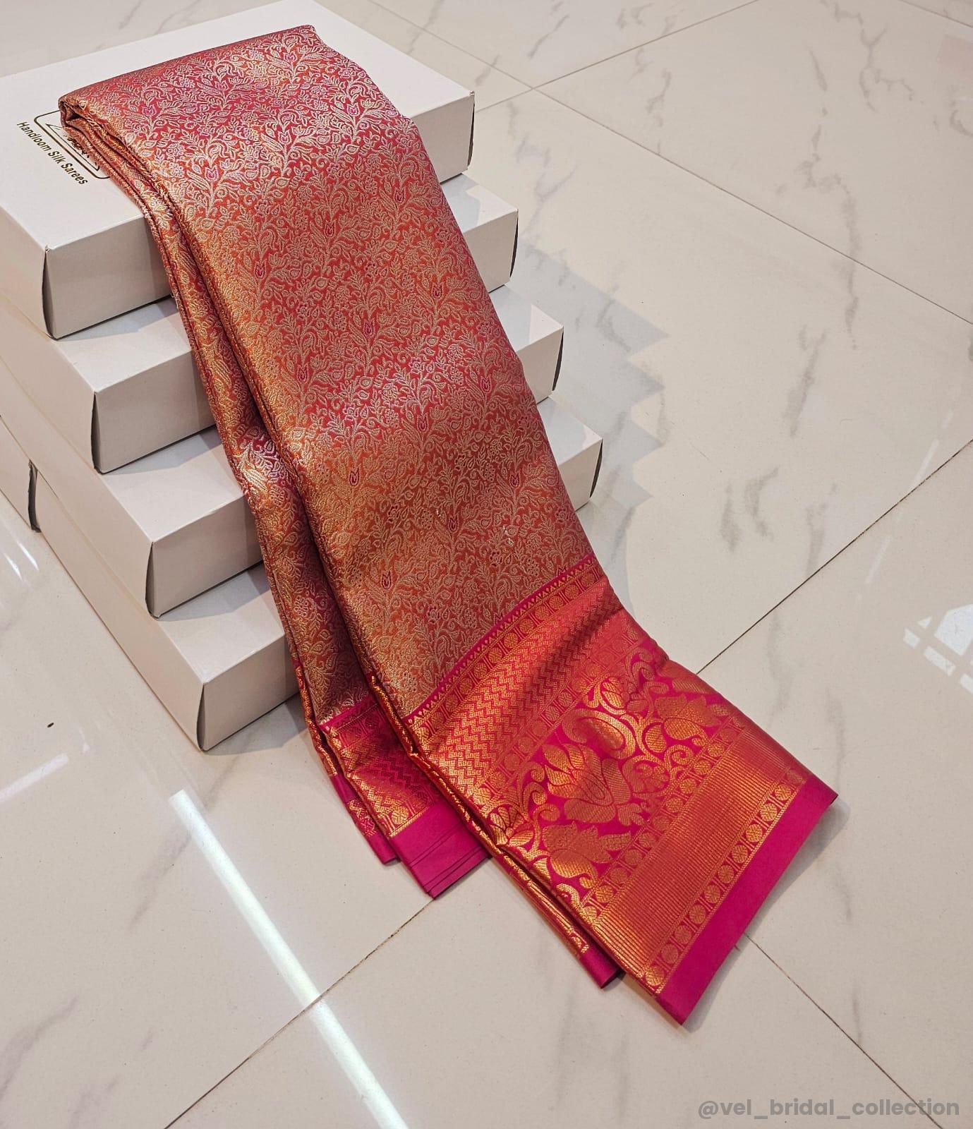 Kanchipuram semi silk saree