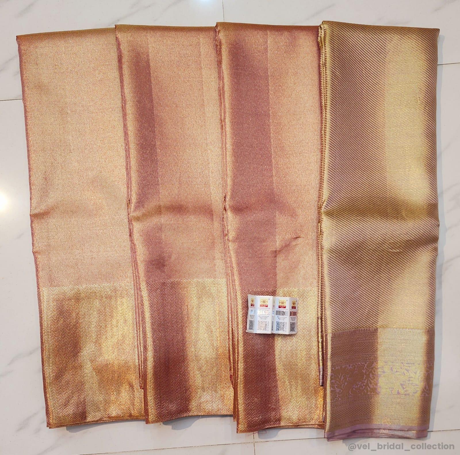 KANCHIPURAM  BRIDAL SAREES